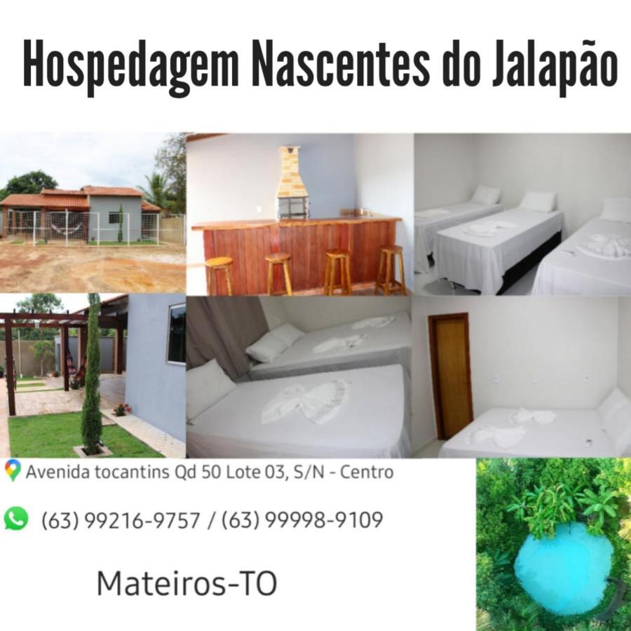 Hospedagem Nascentes Do Jalapao Mateiros Extérieur photo